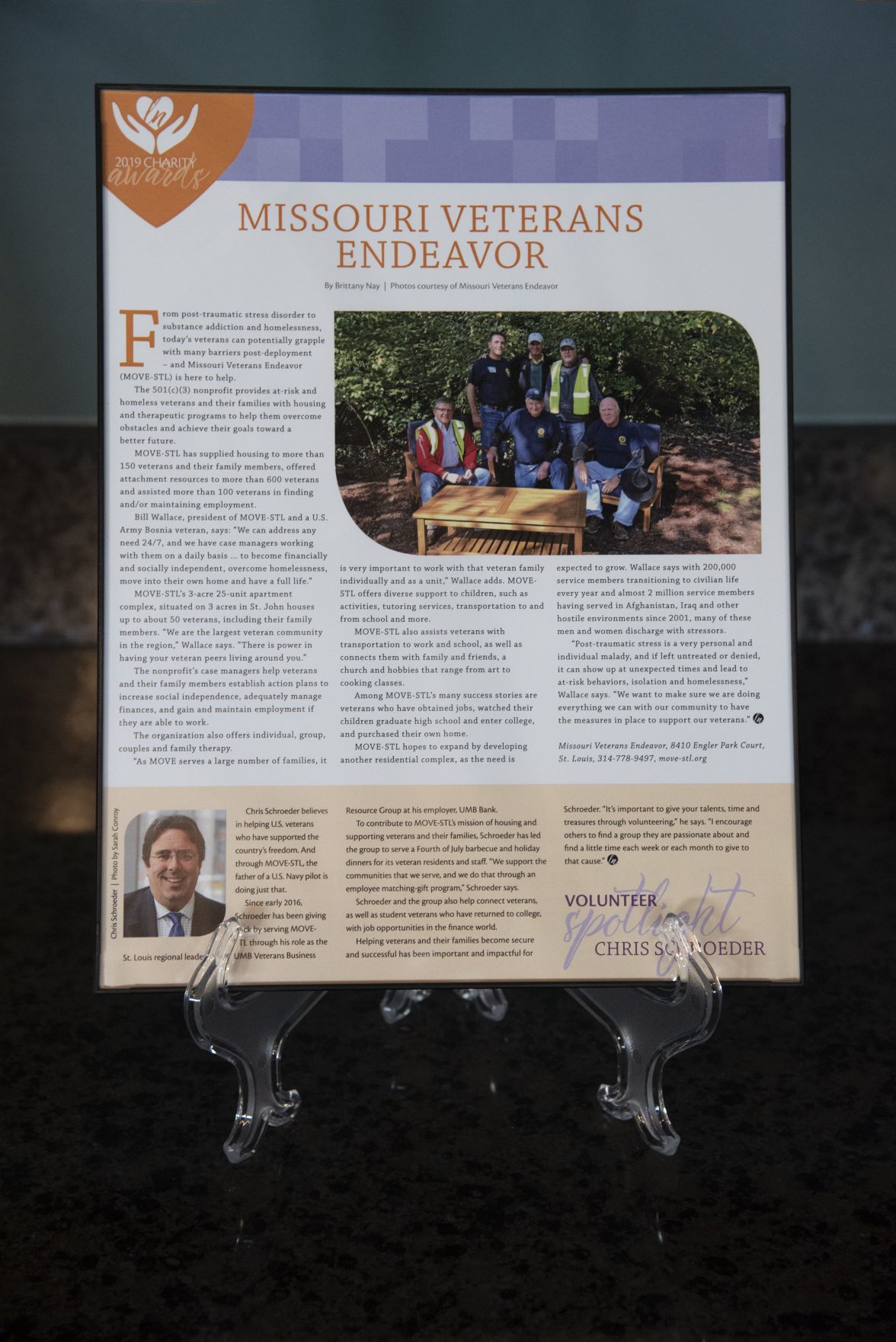 Ladue News 2019 Charity Awards
